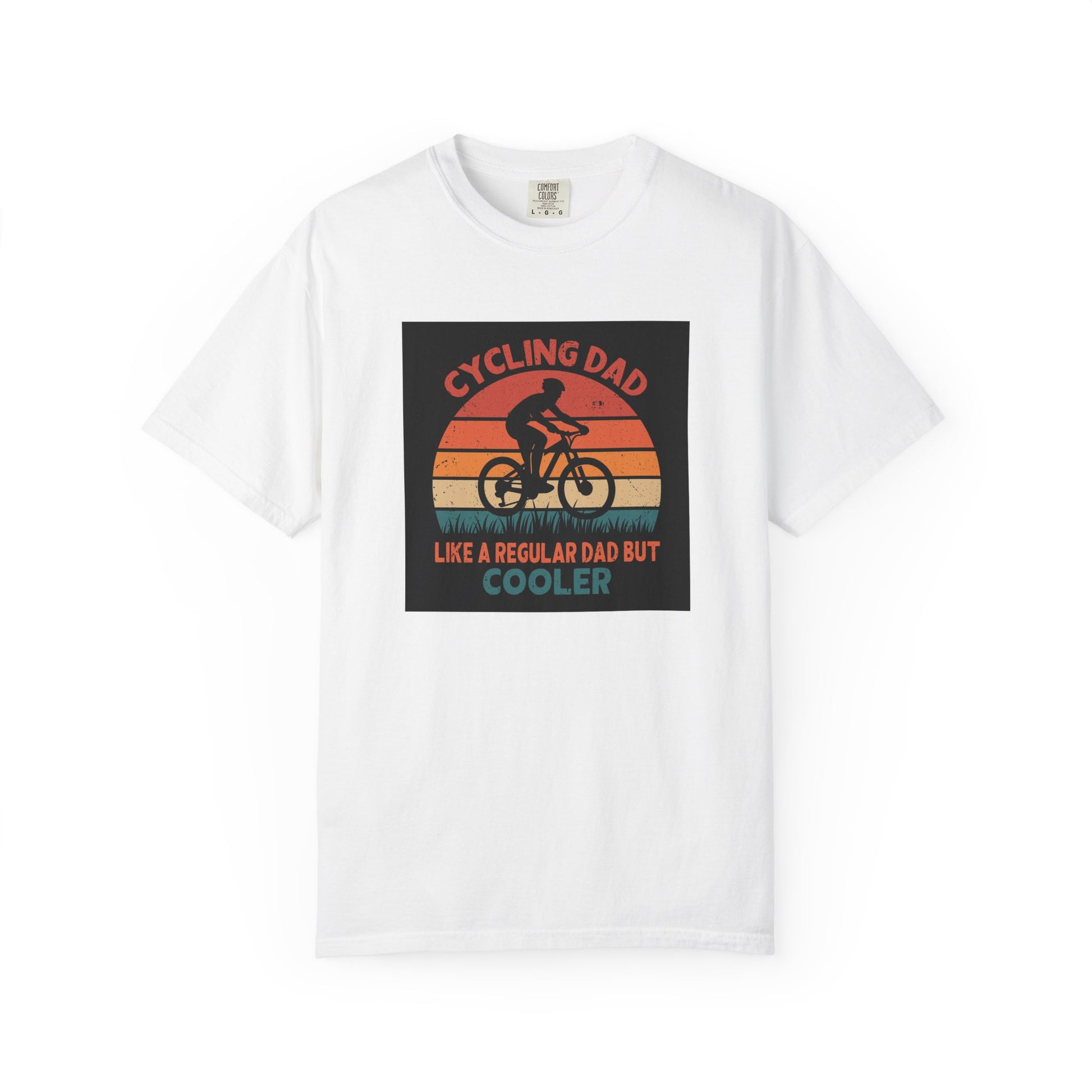 Cycling Dad T-Shirt, Vintage Bike Shirt for Dads, Perfect Gift for Father's Day, Cycling Enthusiasts Tee, Casual Family Gift - MaisonThreadory