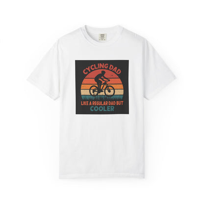 Cycling Dad T-Shirt, Vintage Bike Shirt for Dads, Perfect Gift for Father's Day, Cycling Enthusiasts Tee, Casual Family Gift - MaisonThreadory