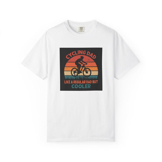 Cycling Dad T-Shirt, Vintage Bike Shirt for Dads, Perfect Gift for Father's Day, Cycling Enthusiasts Tee, Casual Family Gift - MaisonThreadory