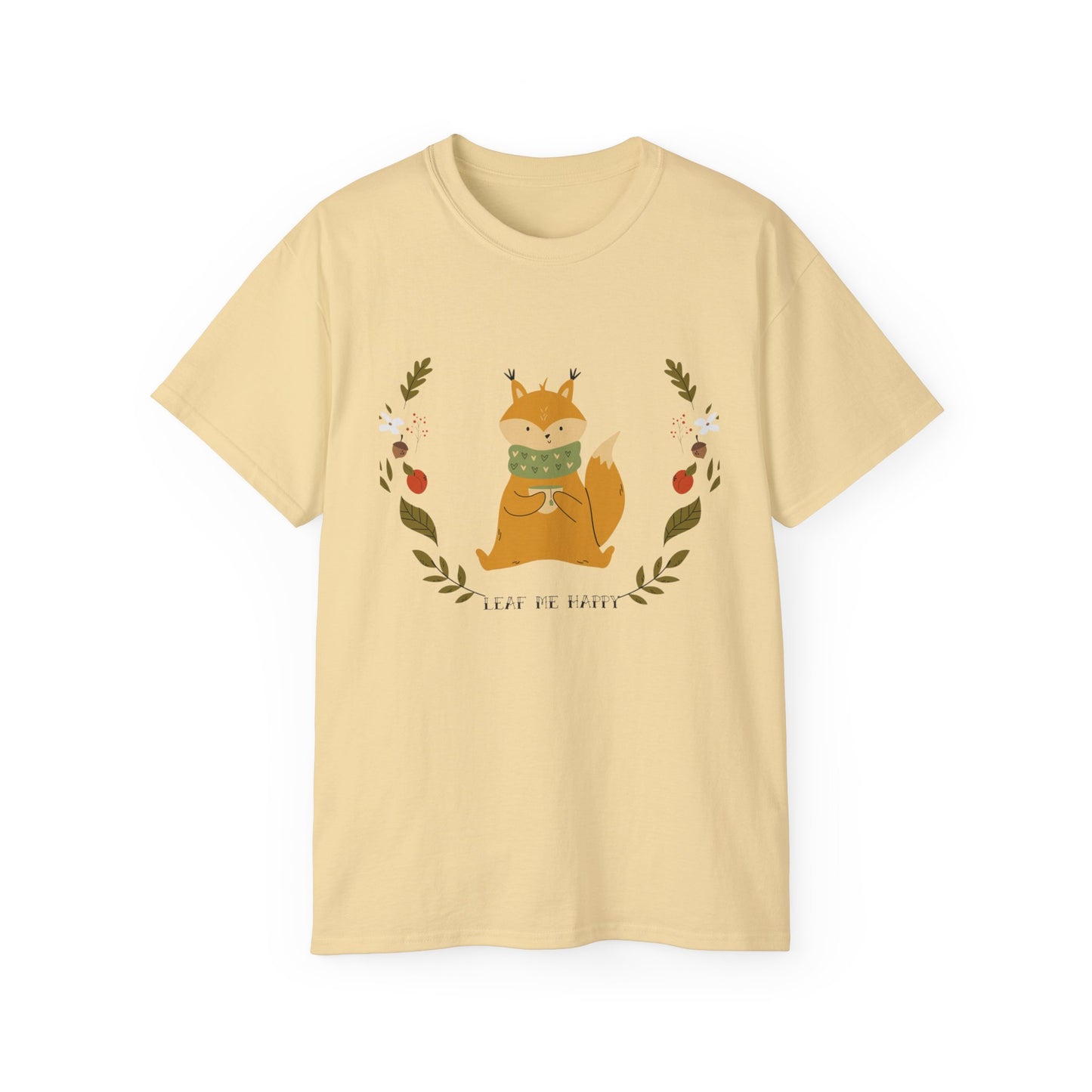 Whimsical Squirrel Tee - Cozy Unisex T-Shirt for Nature Lovers, Perfect Gift for Fall, Cute Wildlife Art, Eco-Friendly Fashion - MaisonThreadory