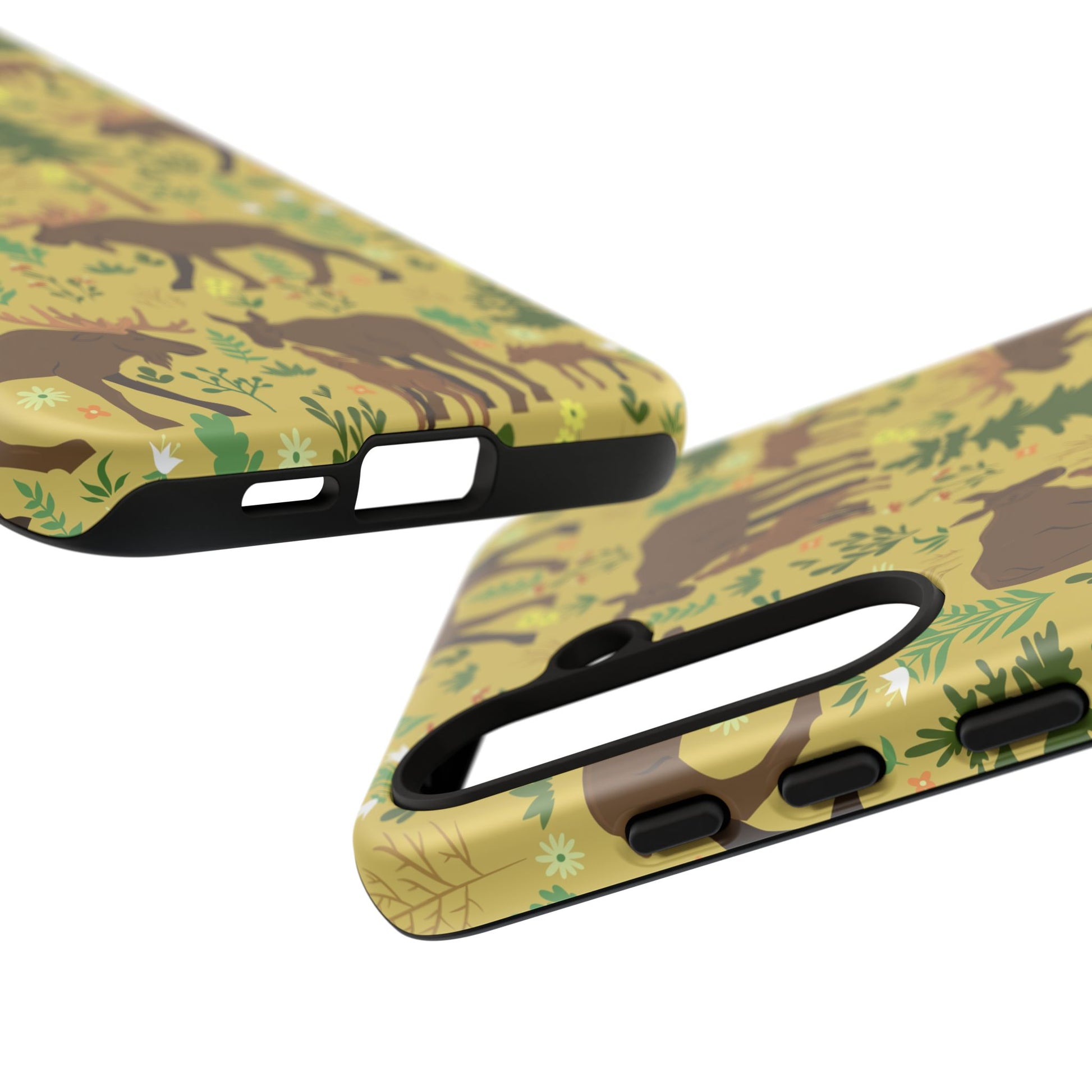 Moose Phone Case - Nature Lover's Accessory, Gifts for Outdoorsy Friends, Wildlife Decor, Eco-Friendly Cover, Forest Adventure Gear - MaisonThreadory