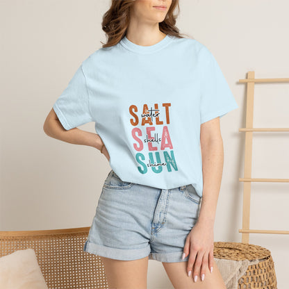 Salt Sea Sun Graphic Tee — Beach Vibes Summer T-Shirt
