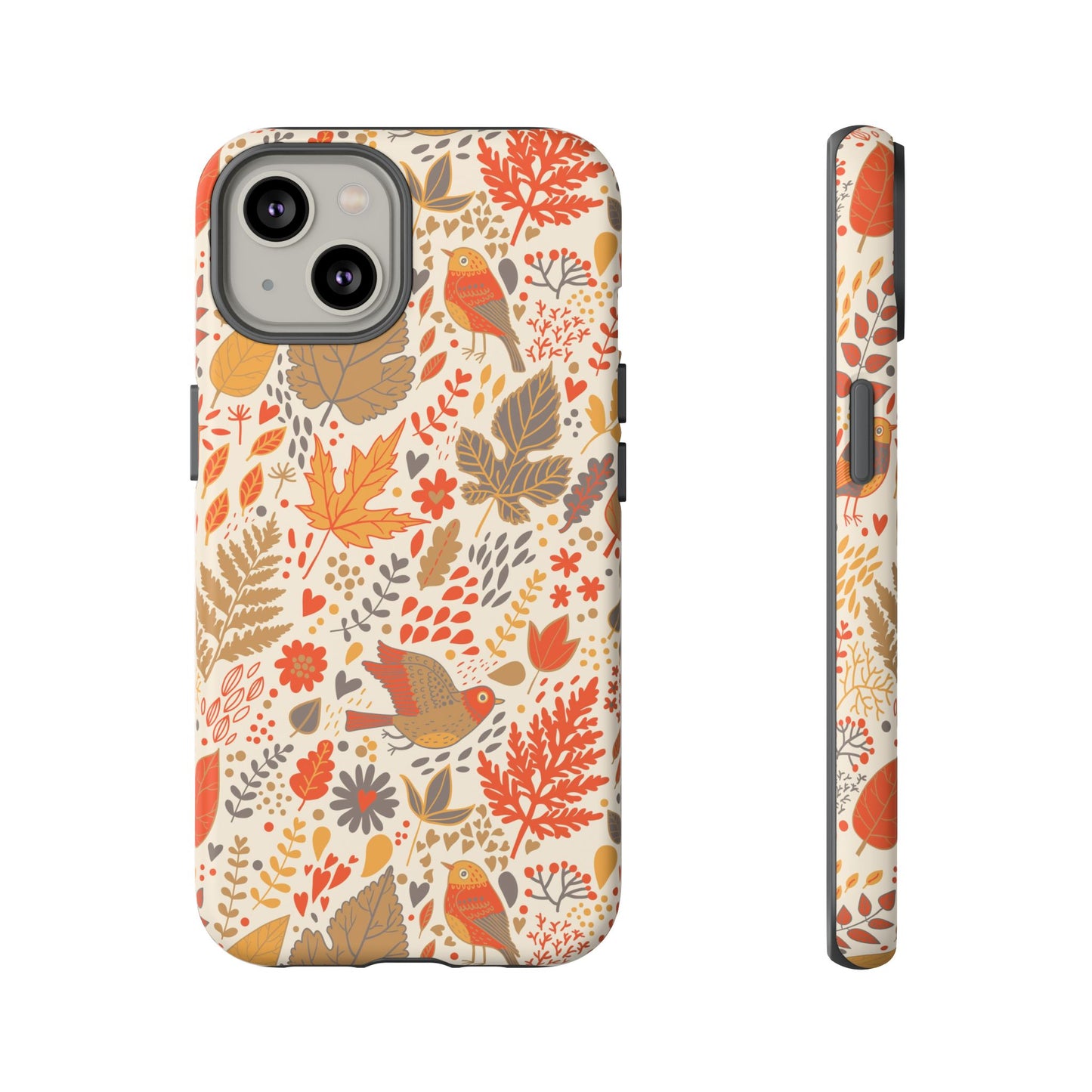 Floral Phone Case - Tough Cases for Nature Lovers, Stylish Cover, Nature-Themed Gift, Phone Accessories, Fall Aesthetic