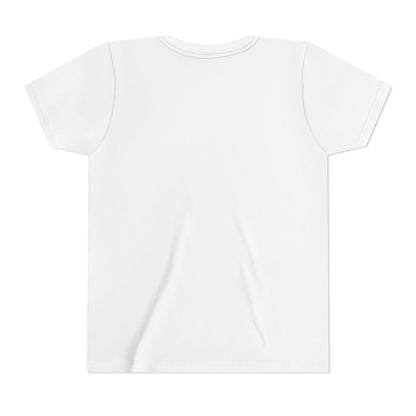 Youth Short Sleeve Tee with Fun Boo Sheet Design, Cool Summer Top, Humorous Kids Apparel, Gift for Halloween, Casual Wear, Playful T-Shirt - MaisonThreadory
