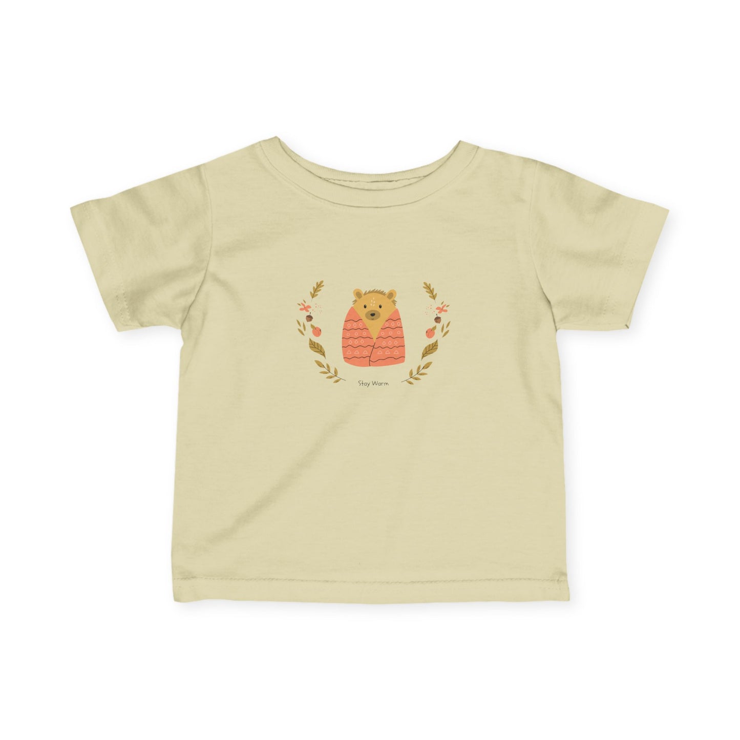 Adorable Baby Bear Tee, Infant T-Shirt, Cute Toddler Top, Cute Baby Gift, Animal Lover Apparel - MaisonThreadory