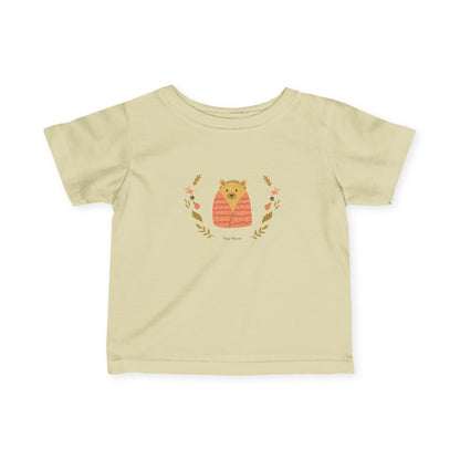Adorable Baby Bear Tee, Infant T-Shirt, Cute Toddler Top, Cute Baby Gift, Animal Lover Apparel - MaisonThreadory