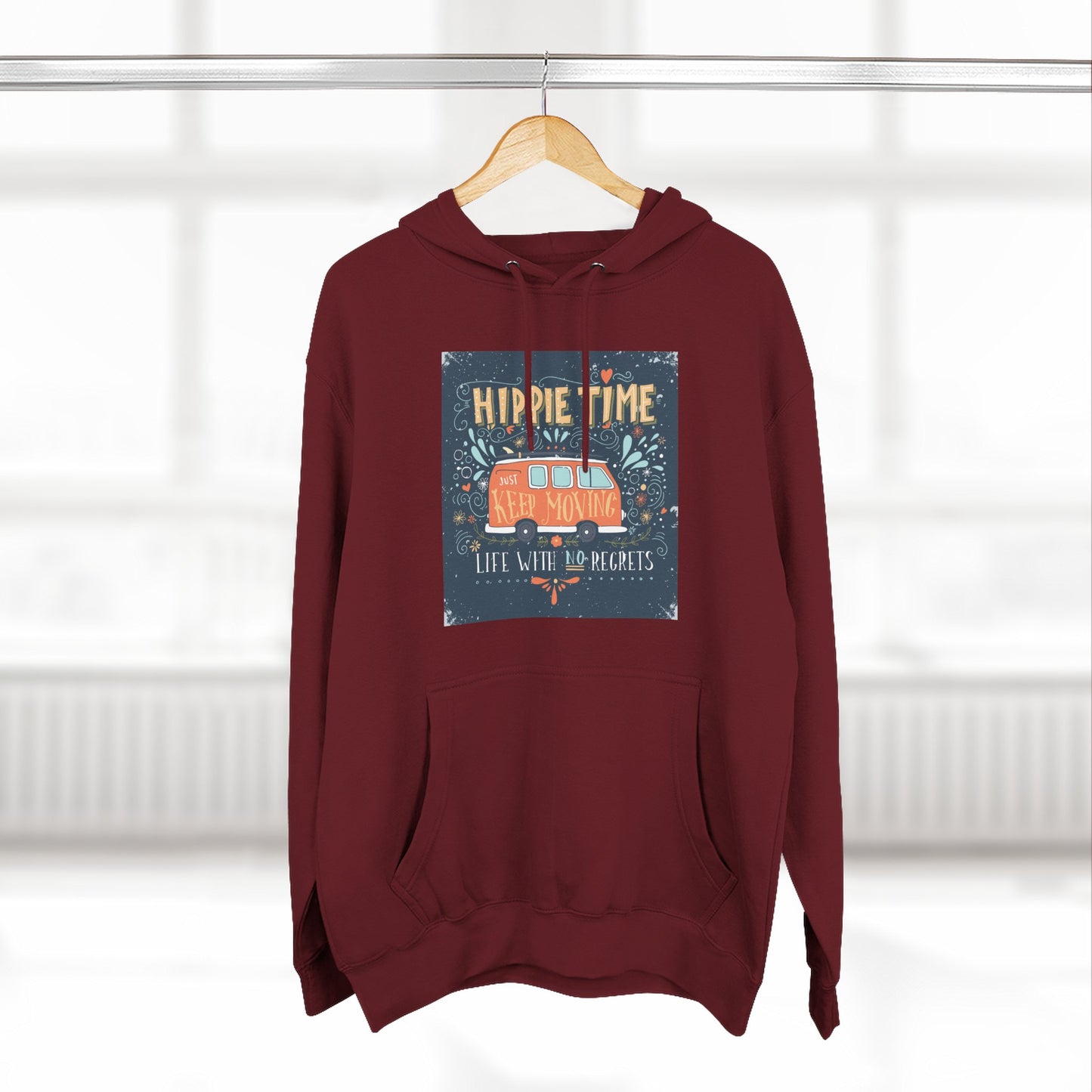 Hip & Cozy Fleece Hoodie - Perfect for Chill Vibes, Gift for Her, Winter Wear, Relaxed Style, Casual Layering - MaisonThreadory
