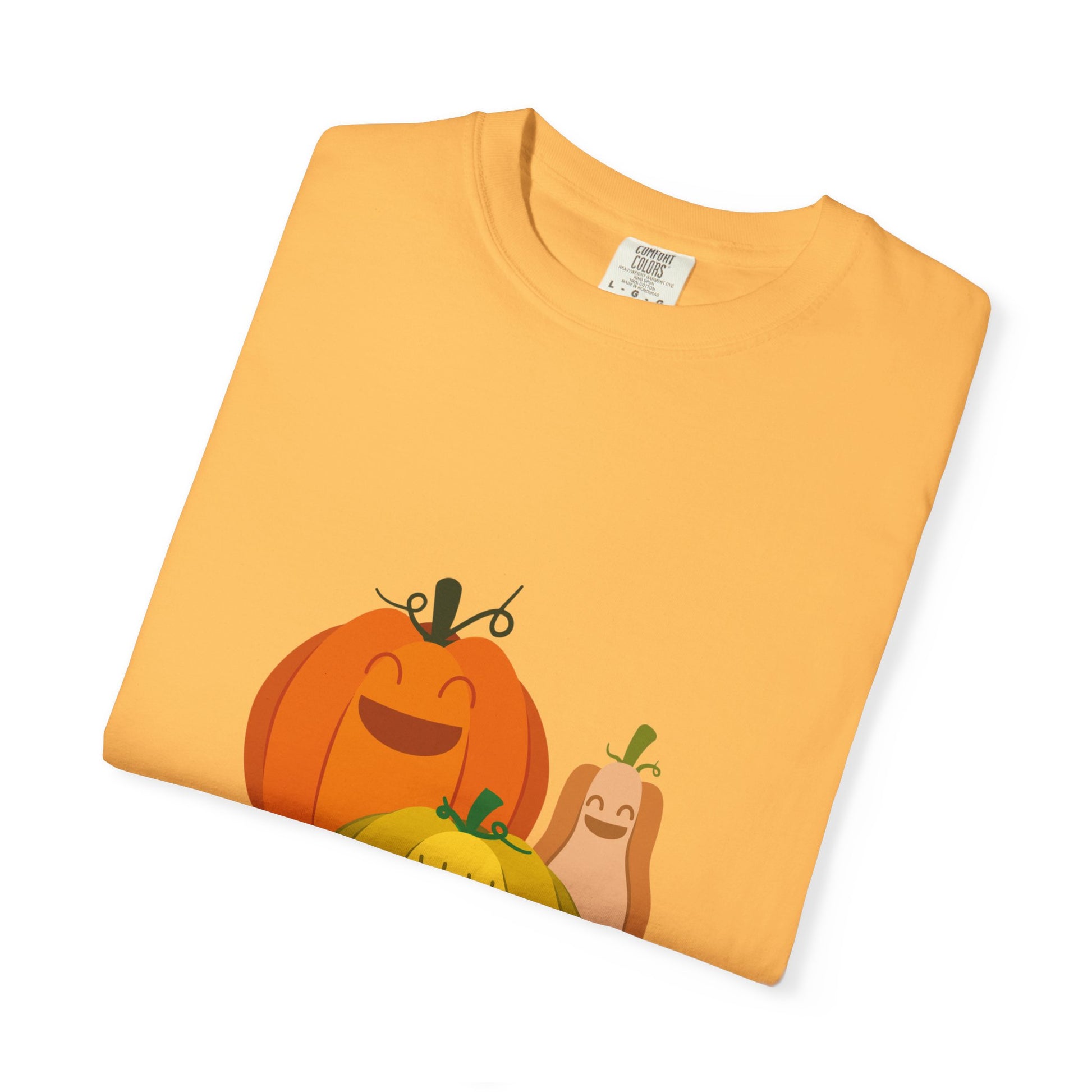 Cute Pumpkin Family T-Shirt, Fall Apparel, Halloween Shirt, Thanksgiving Gift, Harvest Crew Tee, Unisex Seasonal Wear - MaisonThreadory