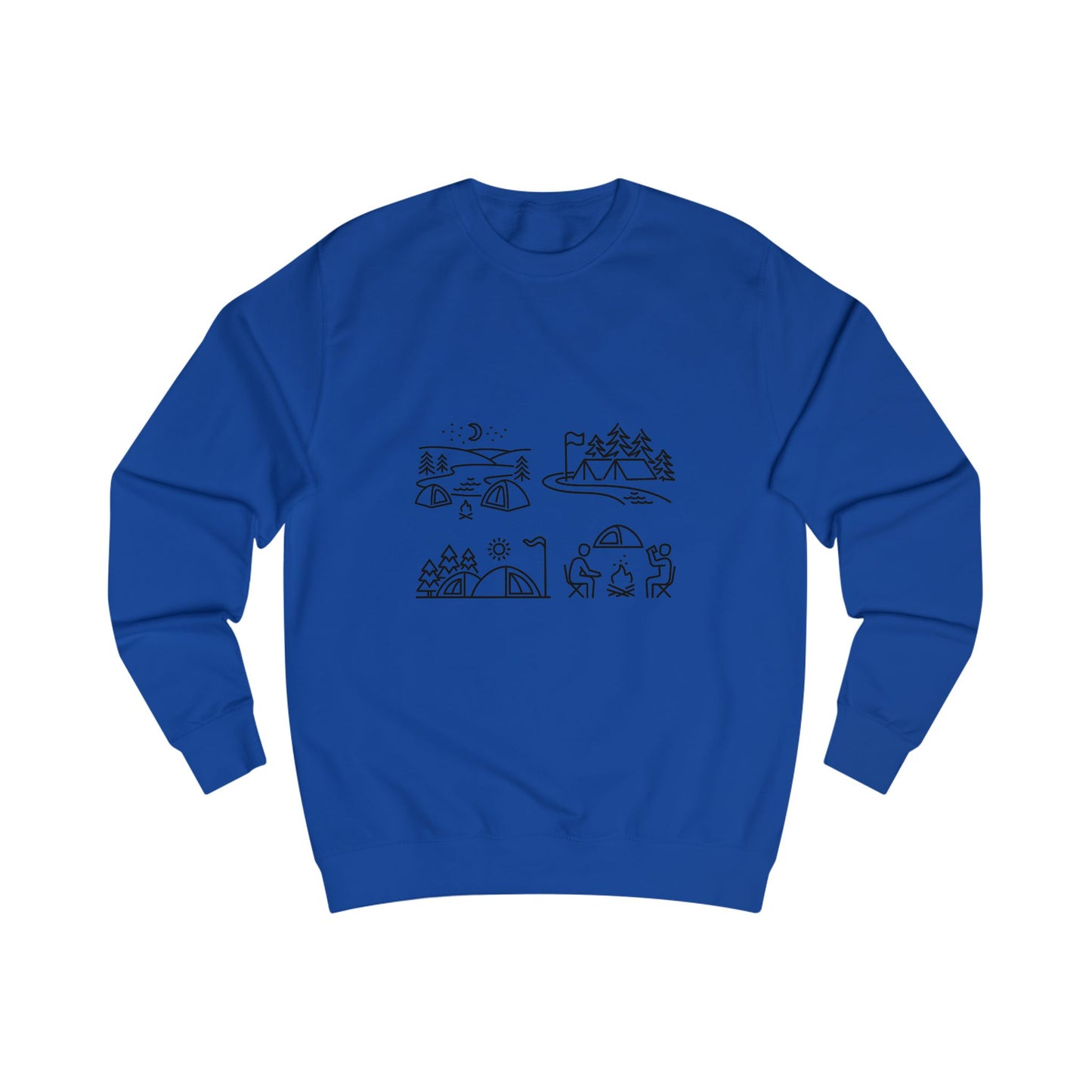 Outdoor Adventure Unisex Sweatshirt - Cozy Nature-Themed Apparel for Hiking, Camping, Travel, Gifts, Eco-Conscious Living