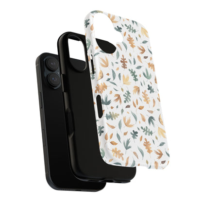 Stylish Floral Phone Case - Tough Cases, Nature-Inspired Design, Gift for Her, Phone Accessory, Floral Pattern Cover