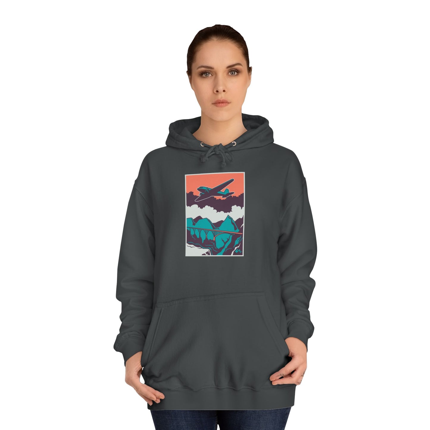 Unisex College Hoodie with Retro Adventure Design | Cozy Sweatshirt for Students, Travel Enthusiasts, Gift Idea, Casual Wear, College [...]