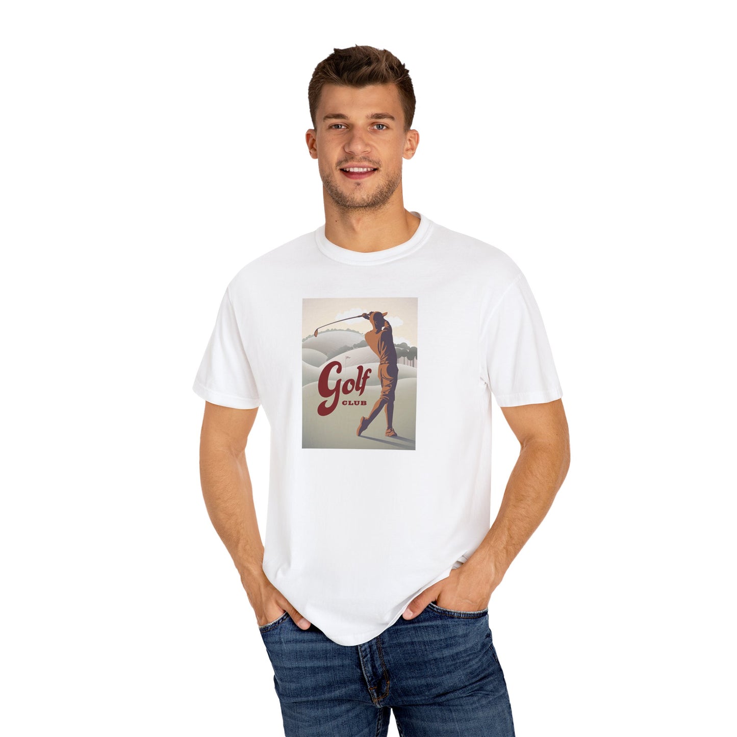 Golf Lovers Vintage T-Shirt | Relaxed Fit, Gift for Golf Enthusiasts, Casual Wear, Sports Apparel, Birthday Present, Unisex Tee