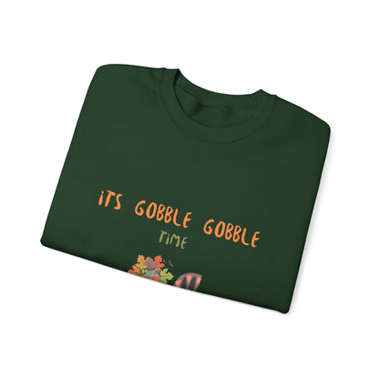 Thanksgiving Vibe Crewneck Sweatshirt, Fall Fashion, Unisex Sweatshirt, Cozy Gift for Her, Autumn Apparel, Holiday Wear - MaisonThreadory