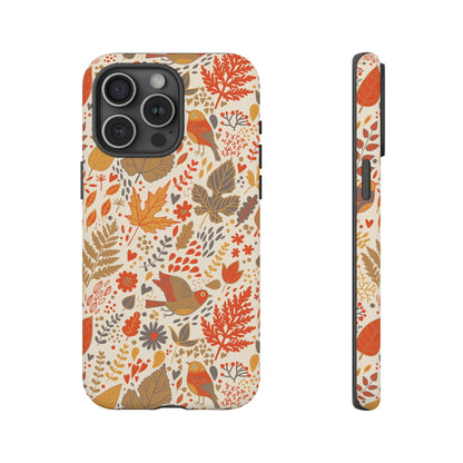 Floral Phone Case - Tough Cases for Nature Lovers, Stylish Cover, Nature-Themed Gift, Phone Accessories, Fall Aesthetic