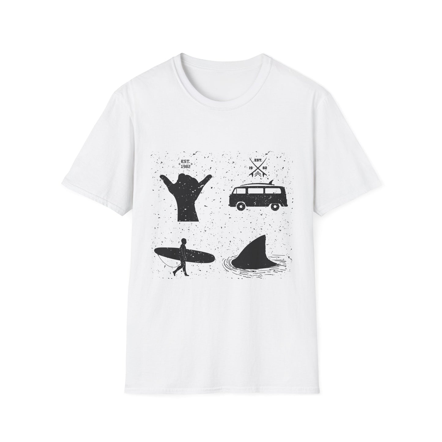 Cool Surf Vibes Unisex T-Shirt - Perfect for Beach Lovers, Summer Festivals, Gift for Surfers, Casual Wear, Vacation Style