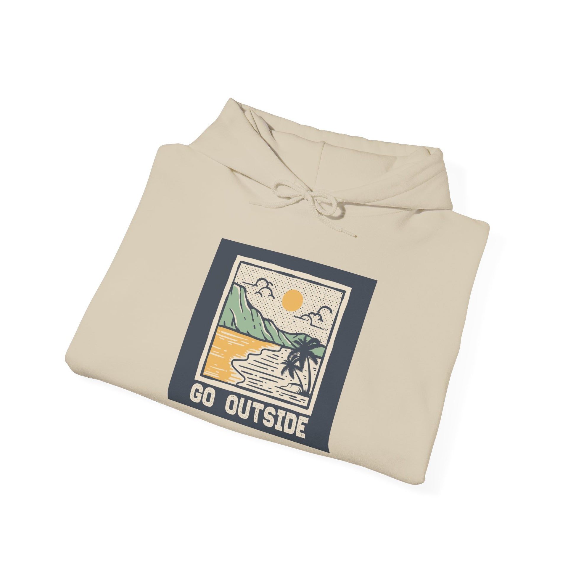 Outdoor Adventure Hooded Sweatshirt, Cozy Unisex Hoodie, Perfect for Hiking, Camping, Weekend Getaways, Gifts for Nature Lovers - MaisonThreadory
