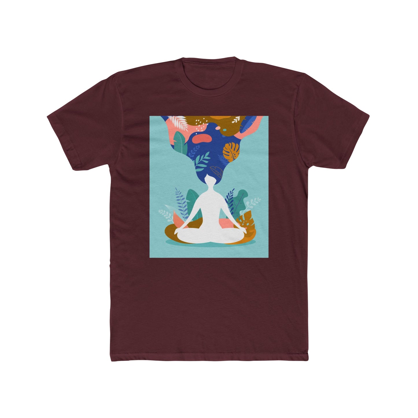 Meditation Vibes Unisex Crew Tee, Yoga Shirt, Mindfulness Apparel, Gift for Meditators, Spiritual T-Shirt, Casual Wear