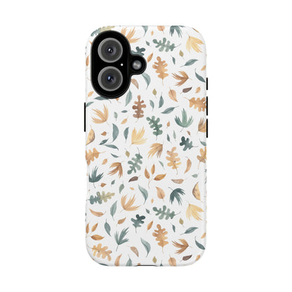 Stylish Floral Phone Case - Tough Cases, Nature-Inspired Design, Gift for Her, Phone Accessory, Floral Pattern Cover