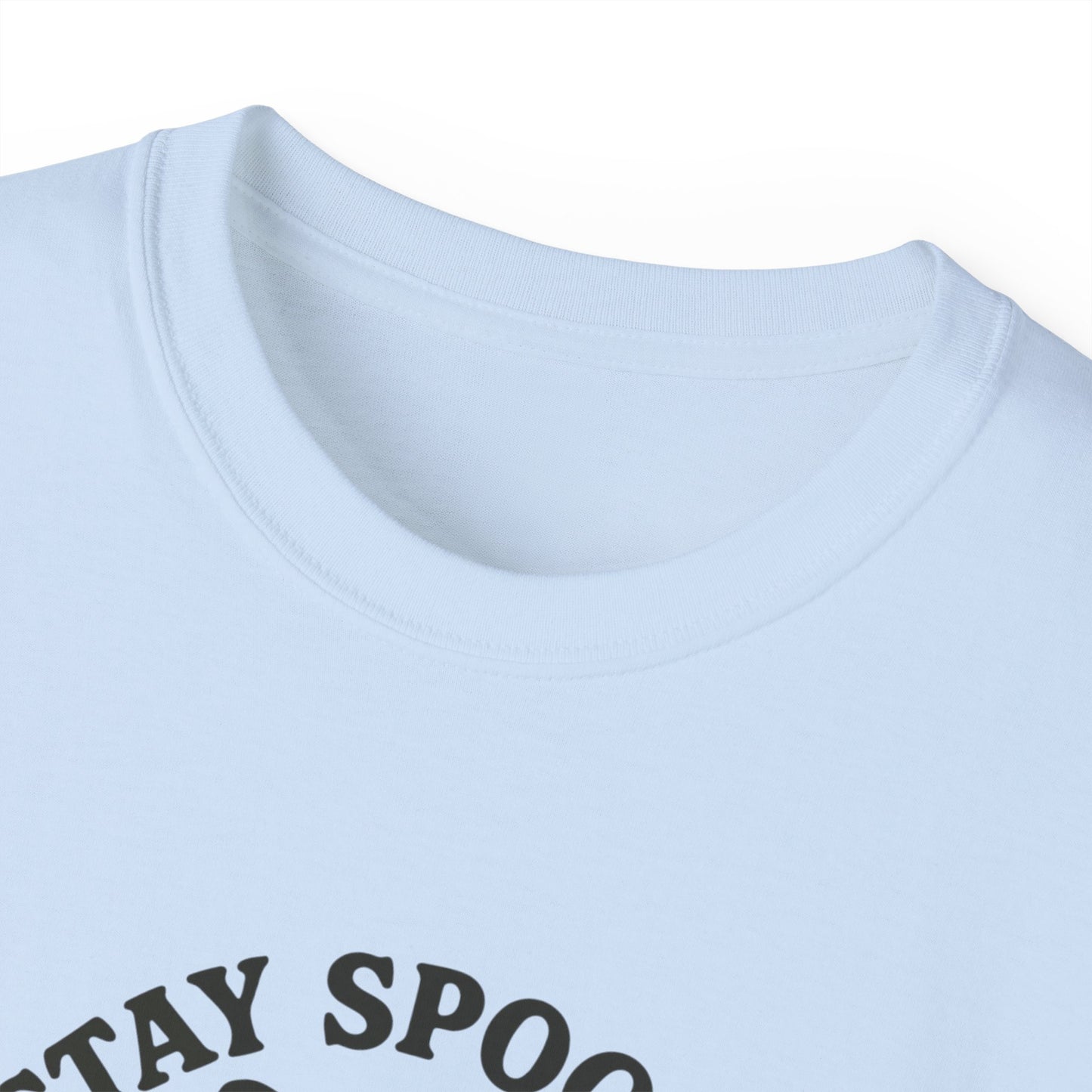 Spooky Halloween Unisex Tee, Stay Spooky Babe Shirt, Plus Size Halloween T-Shirt, Cute Witch Tee, Fall Festive Apparel