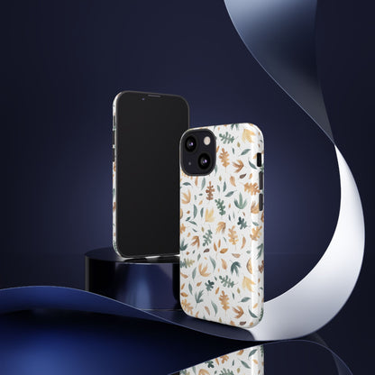 Stylish Floral Phone Case - Tough Cases, Nature-Inspired Design, Gift for Her, Phone Accessory, Floral Pattern Cover