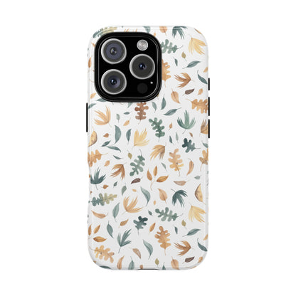 Stylish Floral Phone Case - Tough Cases, Nature-Inspired Design, Gift for Her, Phone Accessory, Floral Pattern Cover