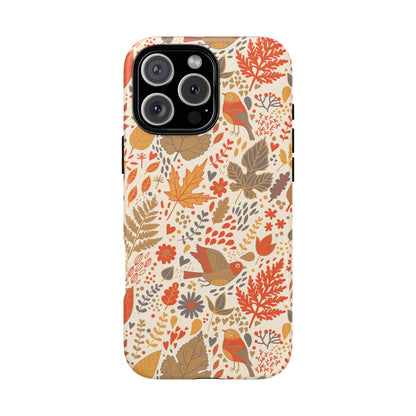 Floral Phone Case - Tough Cases for Nature Lovers, Stylish Cover, Nature-Themed Gift, Phone Accessories, Fall Aesthetic