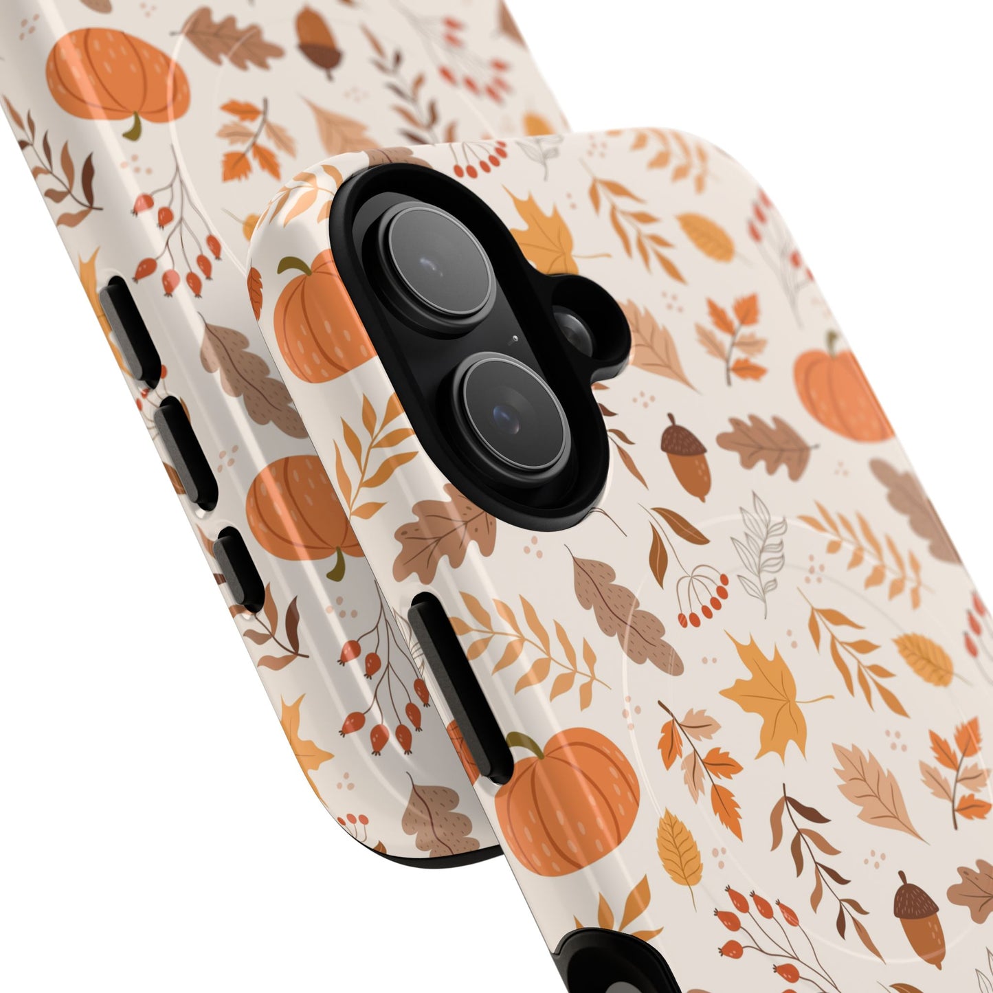 Autumn Floral Phone Case - Tough Magnetic Cases for Fall, Seasonal Accessories, Nature Lover Gifts, Cute Phone Cover, Unique Phone Case - MaisonThreadory