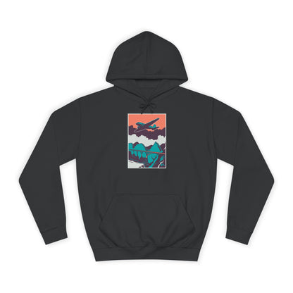 Unisex College Hoodie with Retro Adventure Design | Cozy Sweatshirt for Students, Travel Enthusiasts, Gift Idea, Casual Wear, College [...]