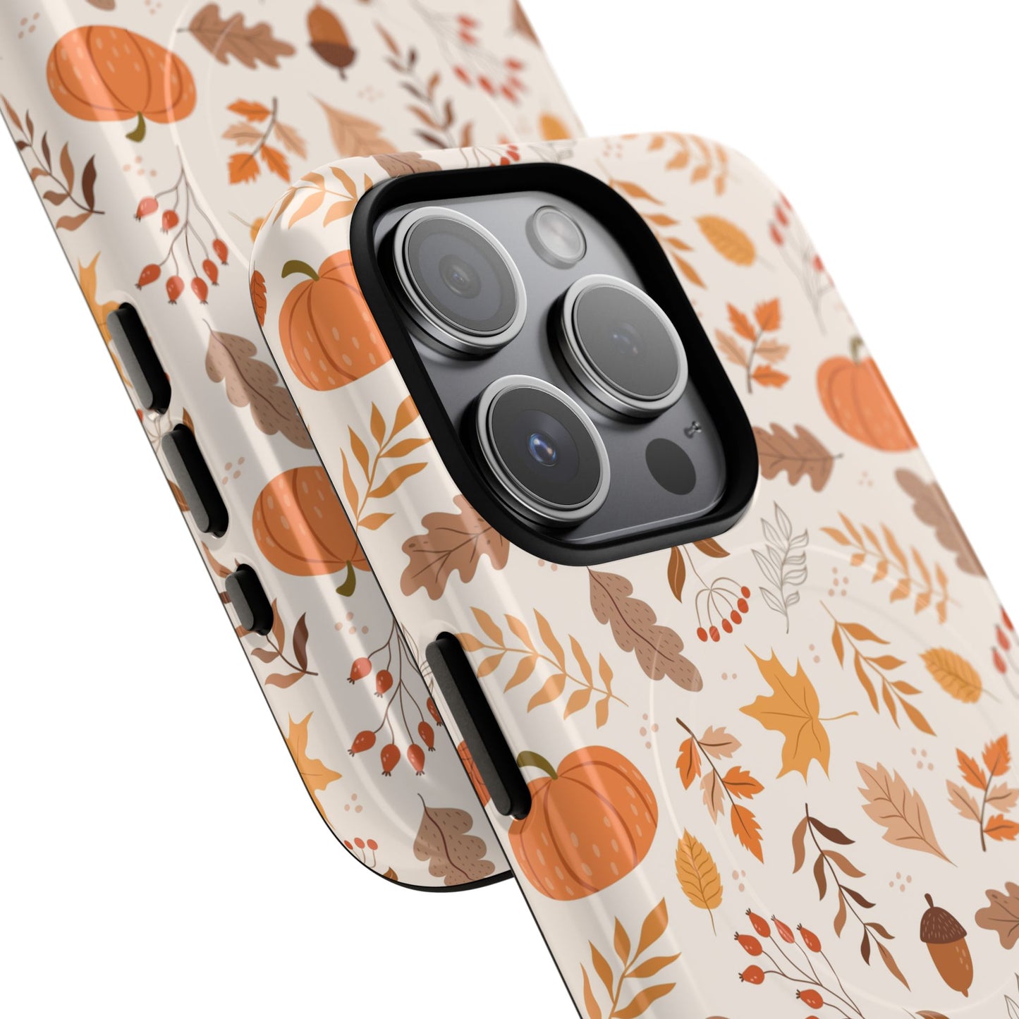 Autumn Floral Phone Case - Tough Magnetic Cases for Fall, Seasonal Accessories, Nature Lover Gifts, Cute Phone Cover, Unique Phone Case - MaisonThreadory