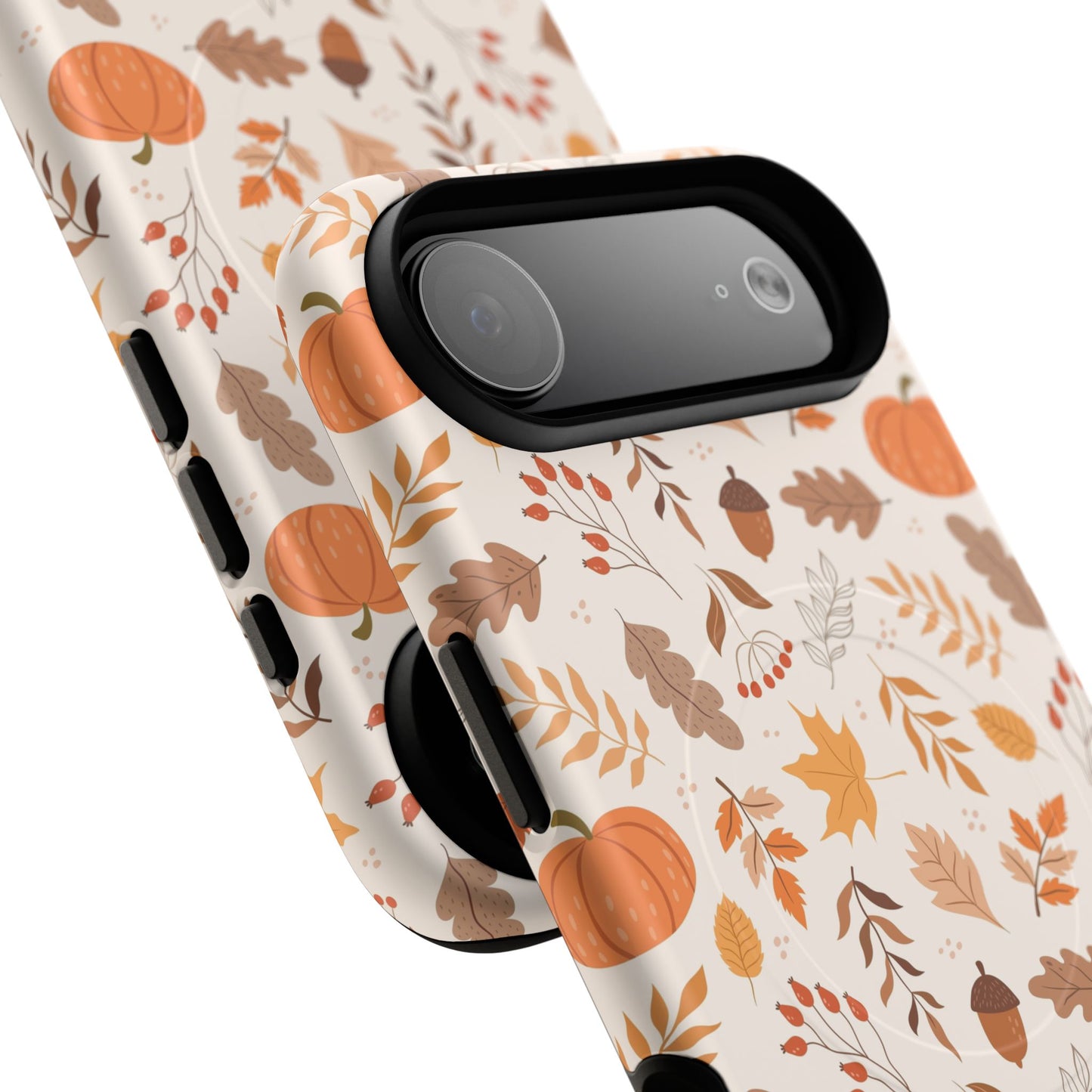 Autumn Floral Phone Case - Tough Magnetic Cases for Fall, Seasonal Accessories, Nature Lover Gifts, Cute Phone Cover, Unique Phone Case - MaisonThreadory