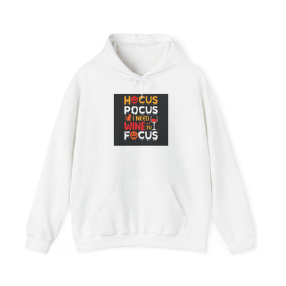 Hocus Pocus Hoodie - Halloween Sweatshirt | Wine Lovers Gift | Cozy Fall Apparel | Unisex Sweatshirt | Fun Autumn Style | Trick or [...] - MaisonThreadory