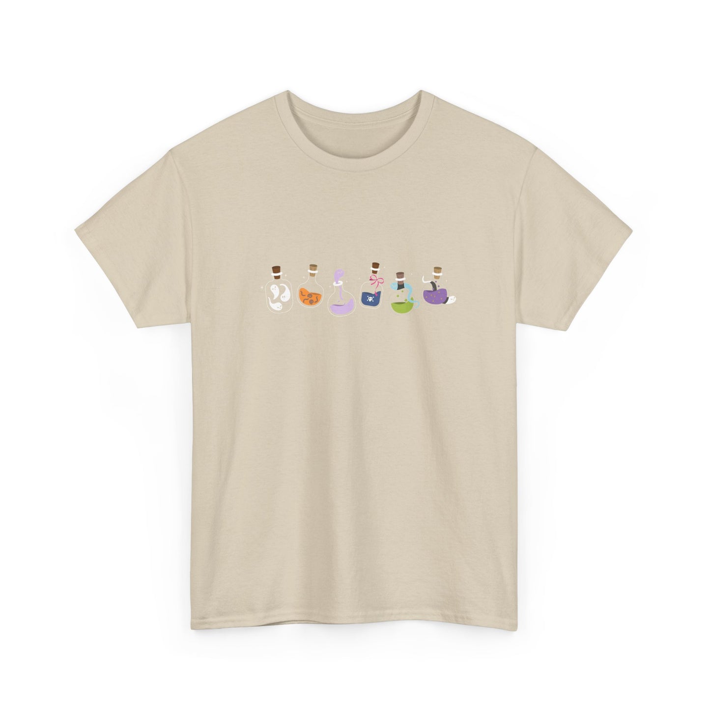 Charming Unisex Tee with Whimsical Characters, Funny Graphic Shirt, Gift for Friends, Comfortable Cotton Top, Casual Wear - MaisonThreadory