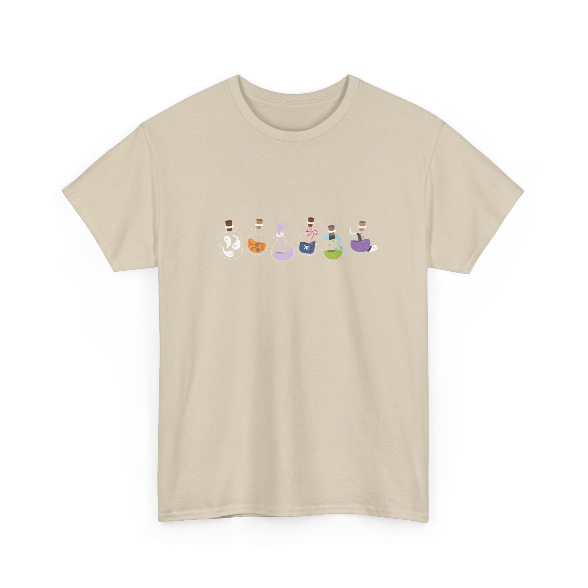 Charming Unisex Tee with Whimsical Characters, Funny Graphic Shirt, Gift for Friends, Comfortable Cotton Top, Casual Wear - MaisonThreadory