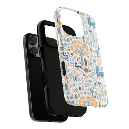 Nature-Inspired Phone Case, Durable Protective Cover, Bohemian Phone Accessory, Symbol of Strength, Eco-Friendly Gift