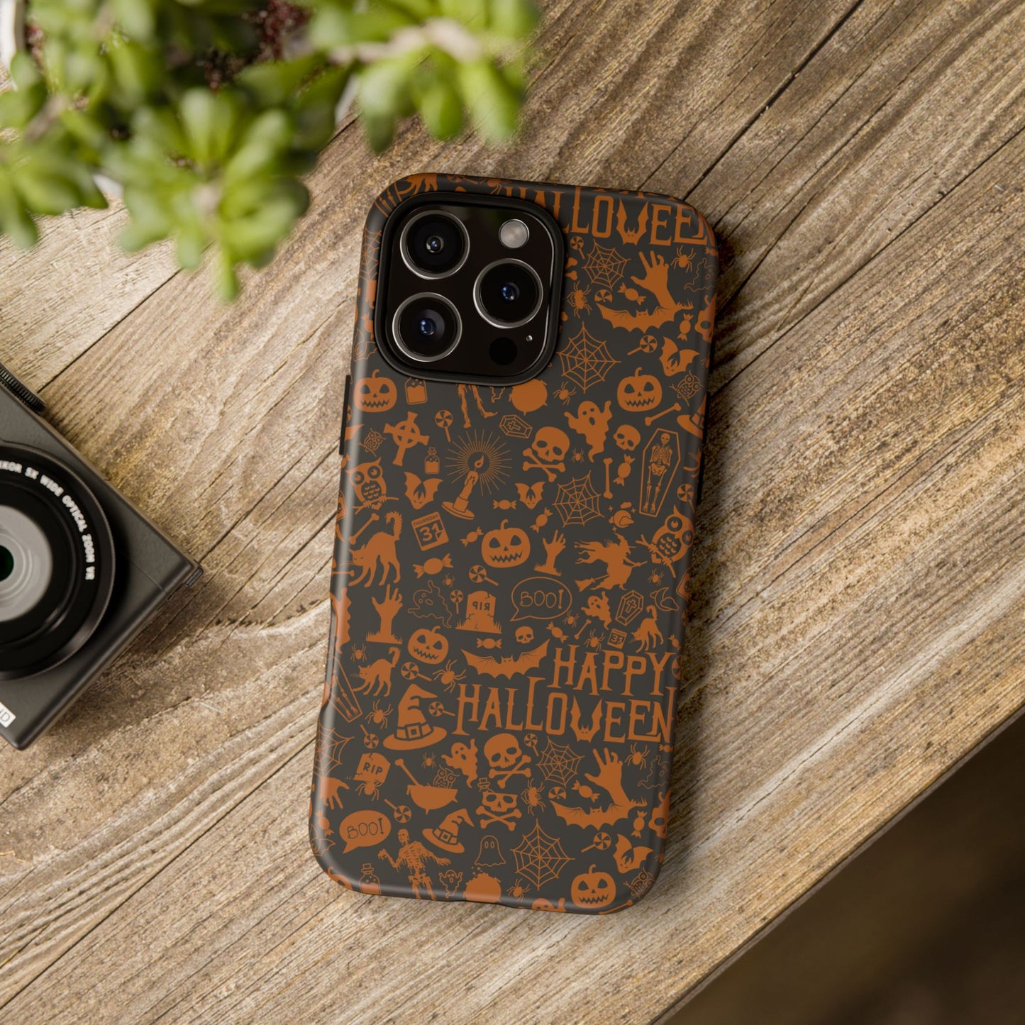 Halloween Phone Case, Tough Cases with Spooky Design, Trick or Treat Accessories, Perfect for Halloween Decor, Gift for Halloween Lovers
