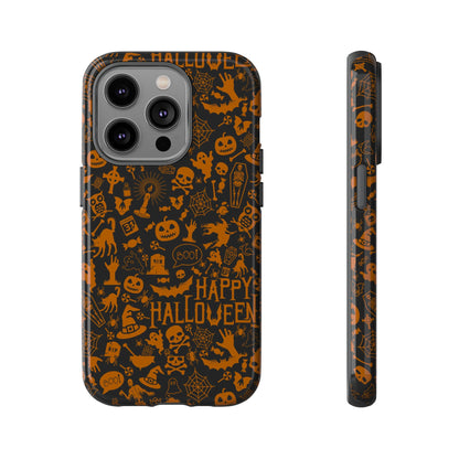 Halloween Phone Case, Tough Cases with Spooky Design, Trick or Treat Accessories, Perfect for Halloween Decor, Gift for Halloween Lovers