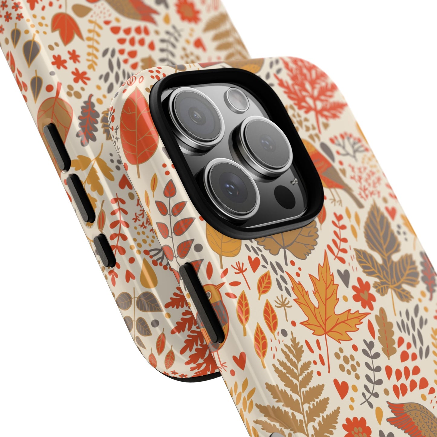 Floral Phone Case - Tough Cases for Nature Lovers, Stylish Cover, Nature-Themed Gift, Phone Accessories, Fall Aesthetic