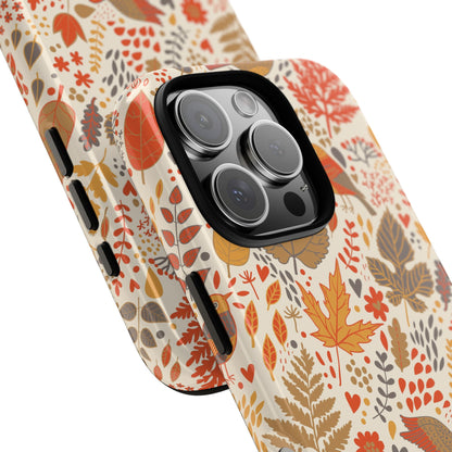 Floral Phone Case - Tough Cases for Nature Lovers, Stylish Cover, Nature-Themed Gift, Phone Accessories, Fall Aesthetic