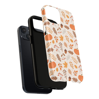 Autumn Floral Phone Case - Tough Magnetic Cases for Fall, Seasonal Accessories, Nature Lover Gifts, Cute Phone Cover, Unique Phone Case - MaisonThreadory