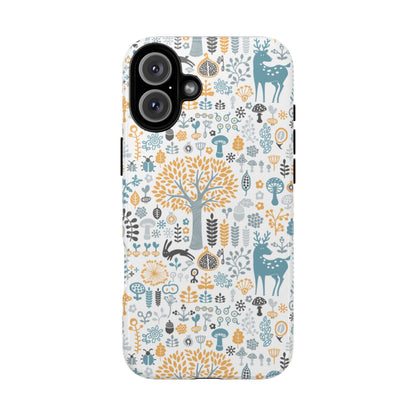 Nature-Inspired Phone Case, Durable Protective Cover, Bohemian Phone Accessory, Symbol of Strength, Eco-Friendly Gift