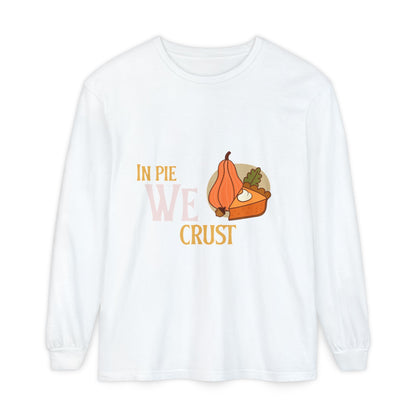 Fall Kitchen Humor Long Sleeve T-Shirt, Thanksgiving Gift, Thanksgiving Sweater, Pie Lovers Shirt, Cozy Fall Apparel, Unisex Sweatshirt - MaisonThreadory