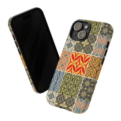 Decorative Phone Cases, Unique Phone Cover, Stylish iPhone Case, Gift for Phone Lovers, Trendy Tech Accessories