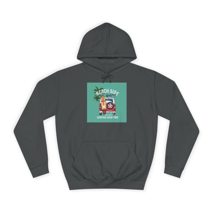 Beachside Vibes Unisex Hoodie | Perfect for College Students, Cozy Days, Summer Vacations, Gift for Friends, Casual Wear - MaisonThreadory