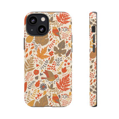 Floral Phone Case - Tough Cases for Nature Lovers, Stylish Cover, Nature-Themed Gift, Phone Accessories, Fall Aesthetic