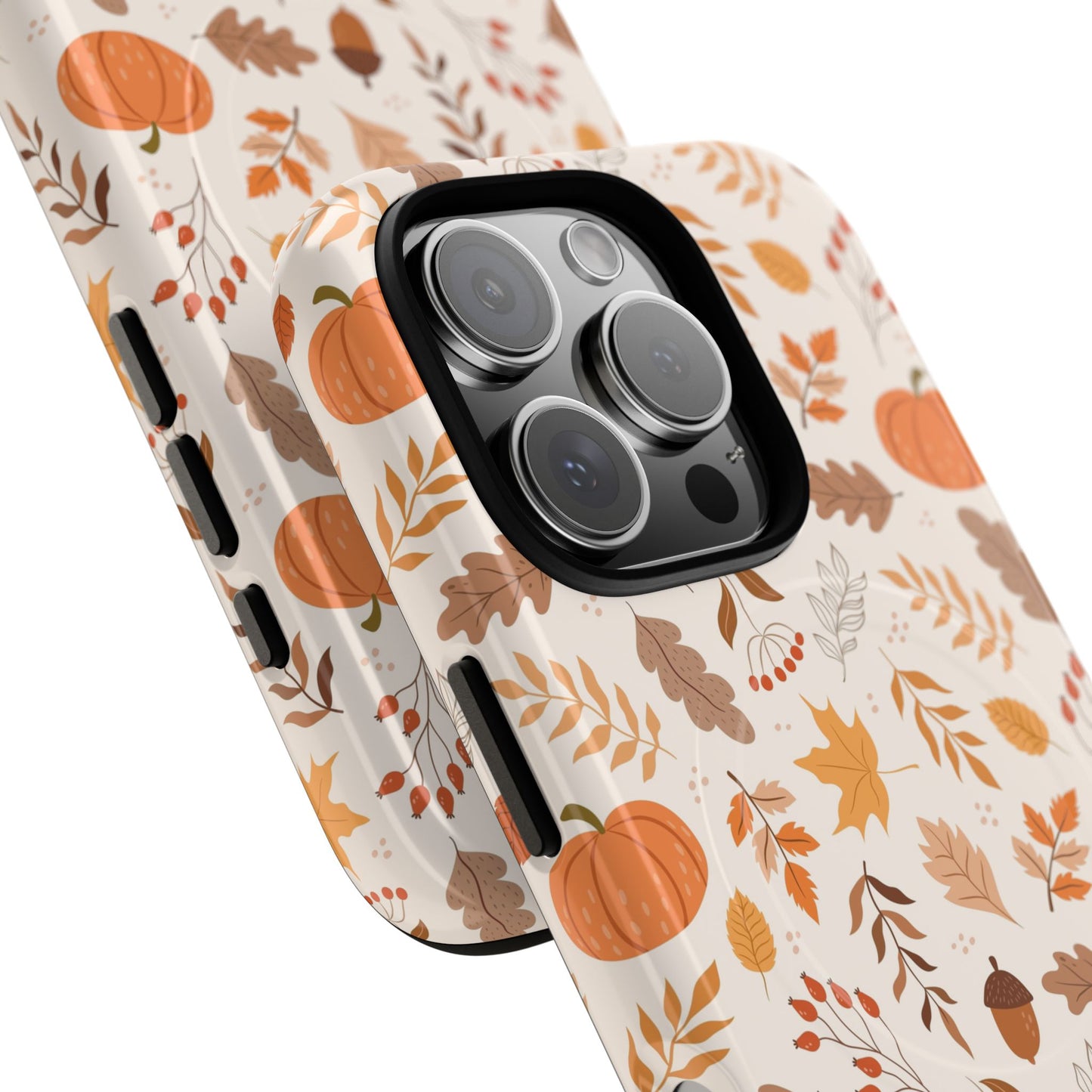Autumn Floral Phone Case - Tough Magnetic Cases for Fall, Seasonal Accessories, Nature Lover Gifts, Cute Phone Cover, Unique Phone Case - MaisonThreadory