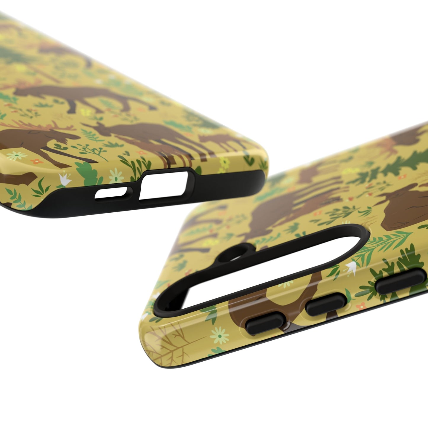 Moose Phone Case - Nature Lover's Accessory, Gifts for Outdoorsy Friends, Wildlife Decor, Eco-Friendly Cover, Forest Adventure Gear - MaisonThreadory