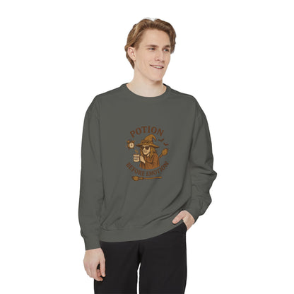 Potion Before Emotion Sweatshirt | Unisex Magical Sweatshirt for Cozy Days, Witchy Gifts, Halloween Apparel, Birthday Present, [...] - MaisonThreadory