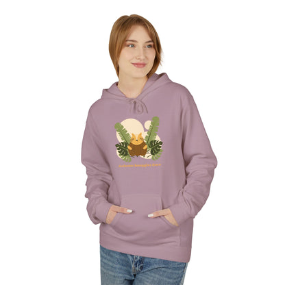 Nature-Inspired Fleece Hoodie | Cozy Unisex Sweatshirt for Outdoor Lovers, Great for Camping, Hiking, Gift for Adventurers - MaisonThreadory