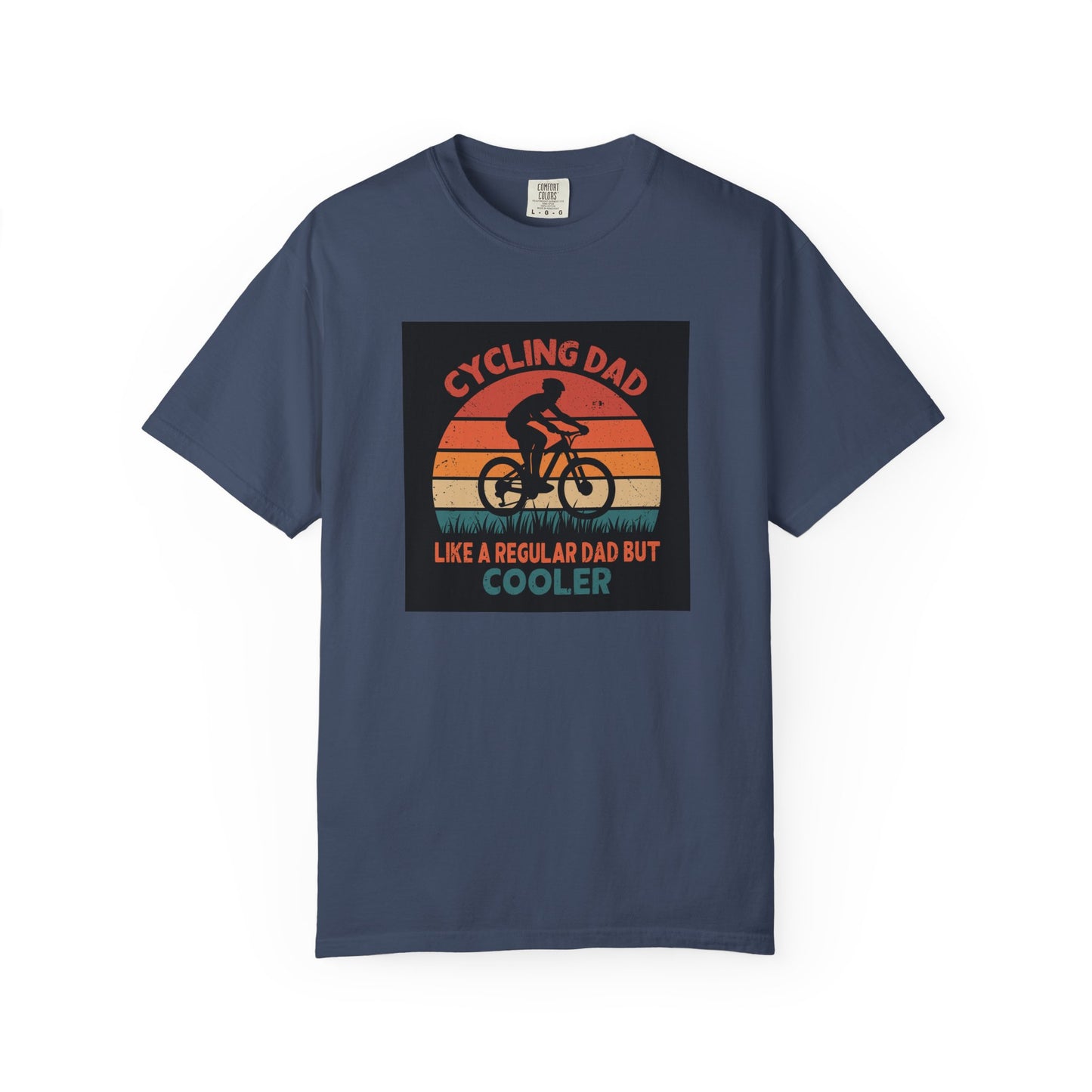Cycling Dad T-Shirt, Vintage Bike Shirt for Dads, Perfect Gift for Father's Day, Cycling Enthusiasts Tee, Casual Family Gift - MaisonThreadory