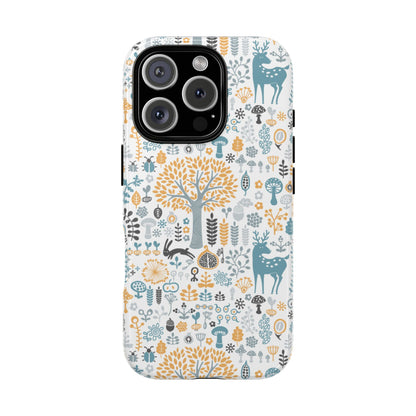 Nature-Inspired Phone Case, Durable Protective Cover, Bohemian Phone Accessory, Symbol of Strength, Eco-Friendly Gift